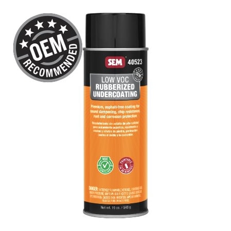 Sem Products Low VOC Rubberized Undercoating 24oz SE40523
